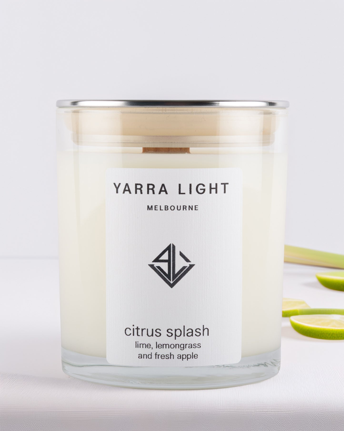 Citrus Splash | Lime & Lemongrass & Fresh Apple Scented Candle