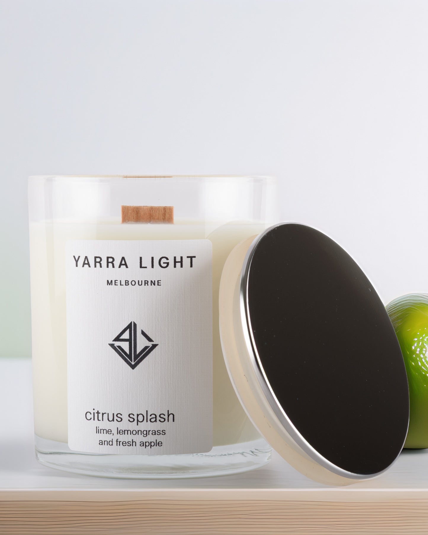 Citrus Splash | Lime & Lemongrass & Fresh Apple Scented Candle