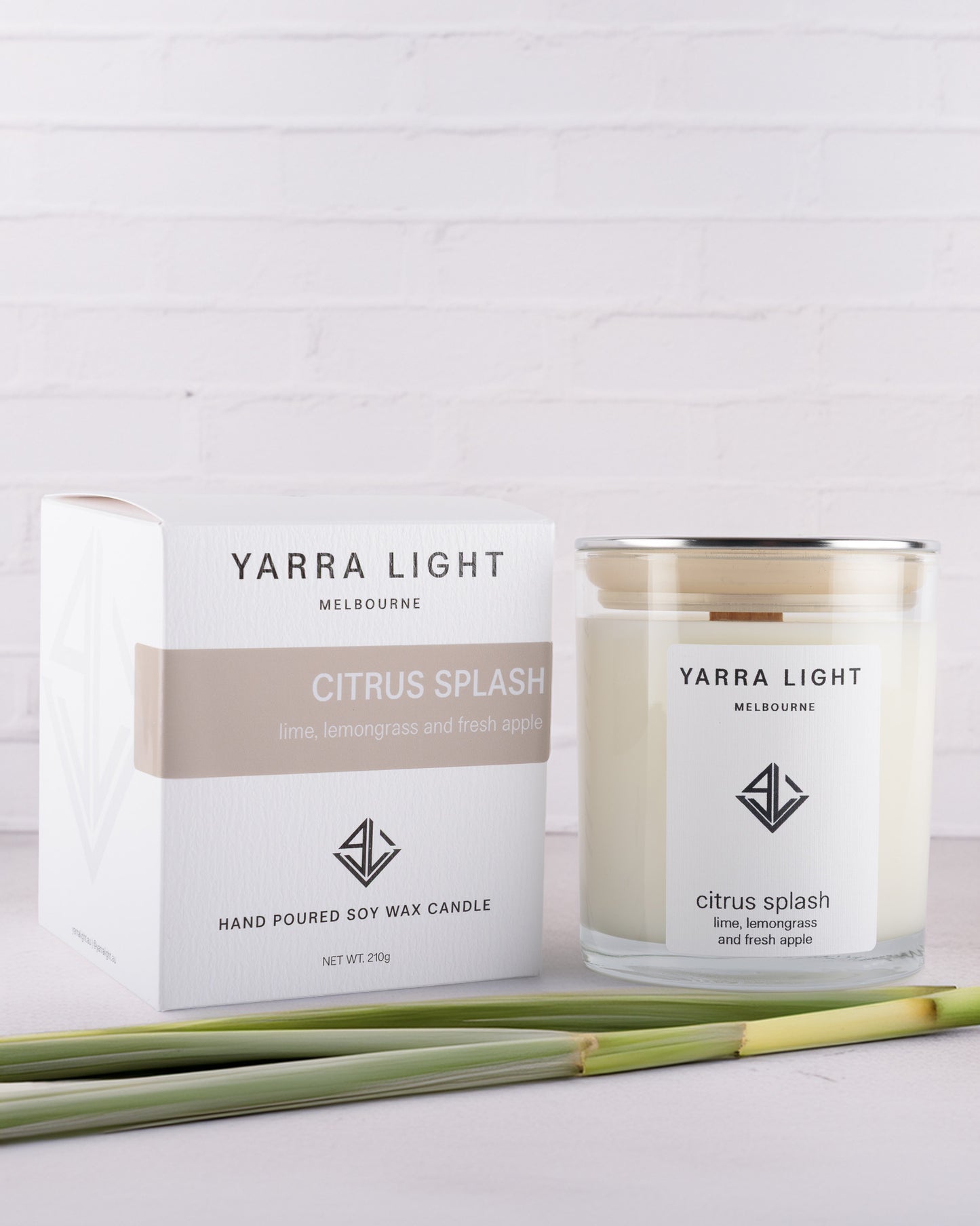 Citrus Splash | Lime & Lemongrass & Fresh Apple Scented Candle
