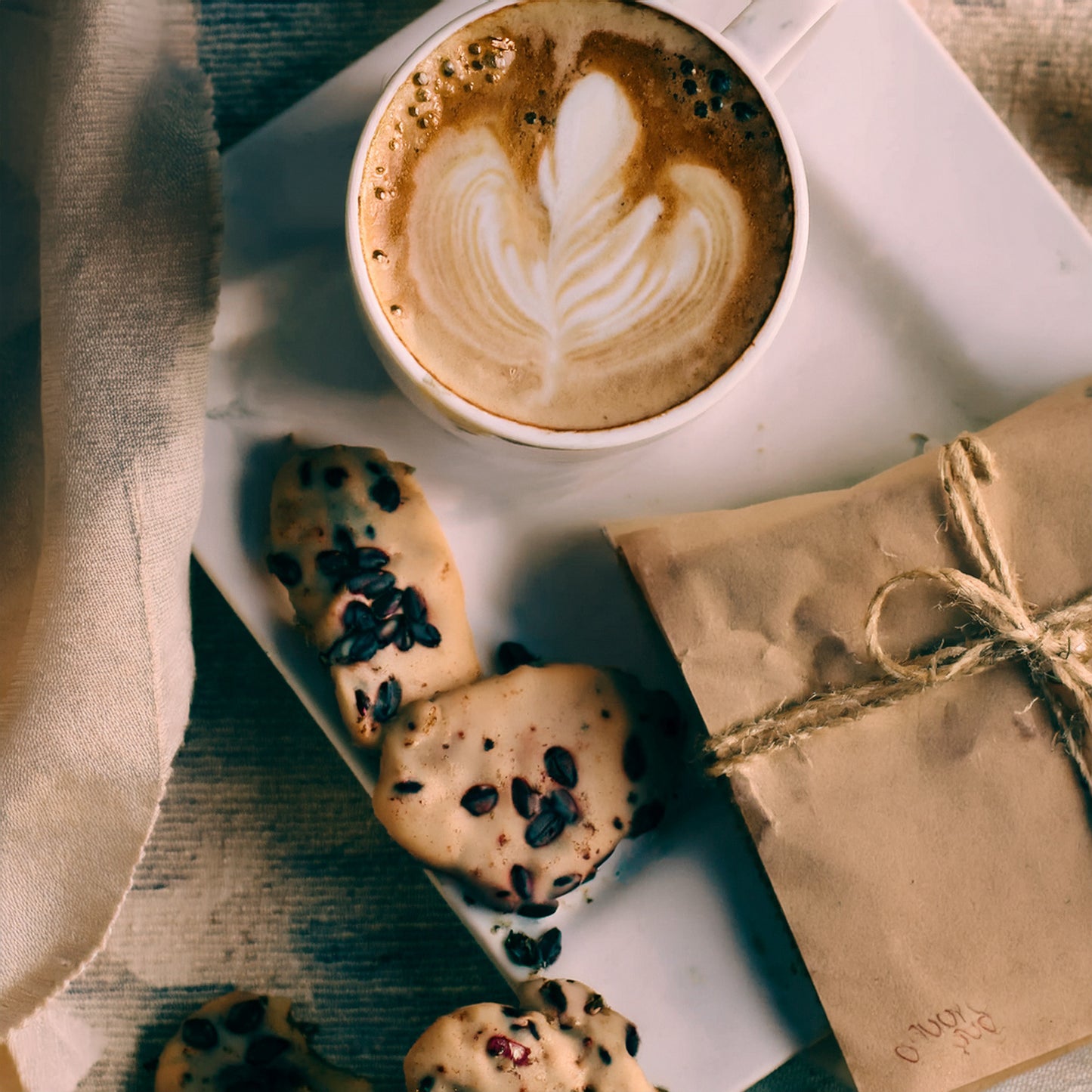 roasted coffee and creamy hazelnut