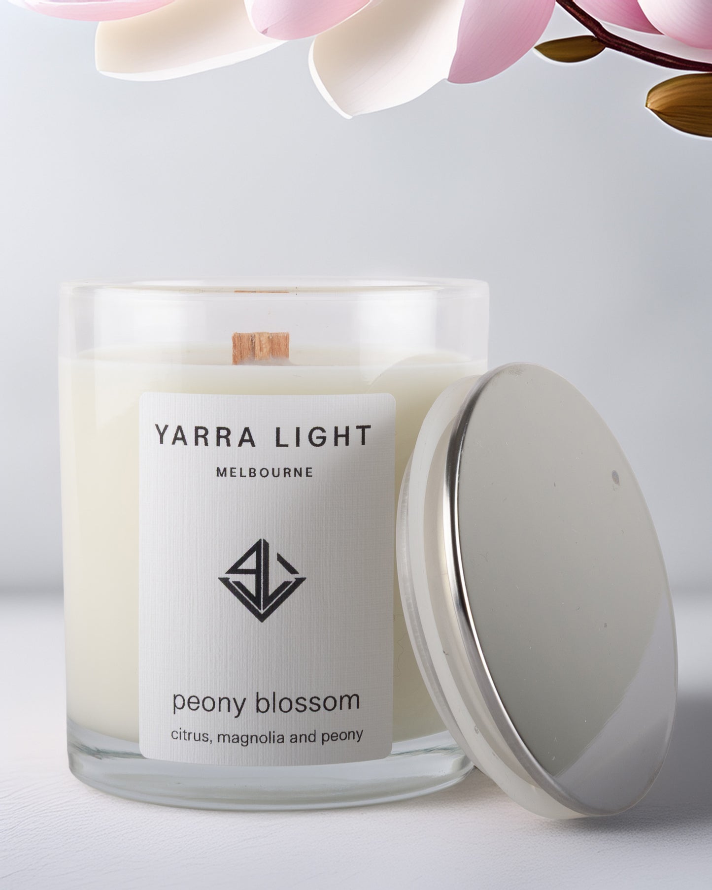 Peony Blossom | Citrus & Magnolia & Peony Scented Candle