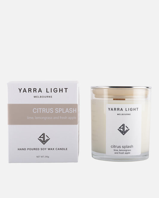 Citrus Splash | Lime & Lemongrass & Fresh Apple Scented Candle