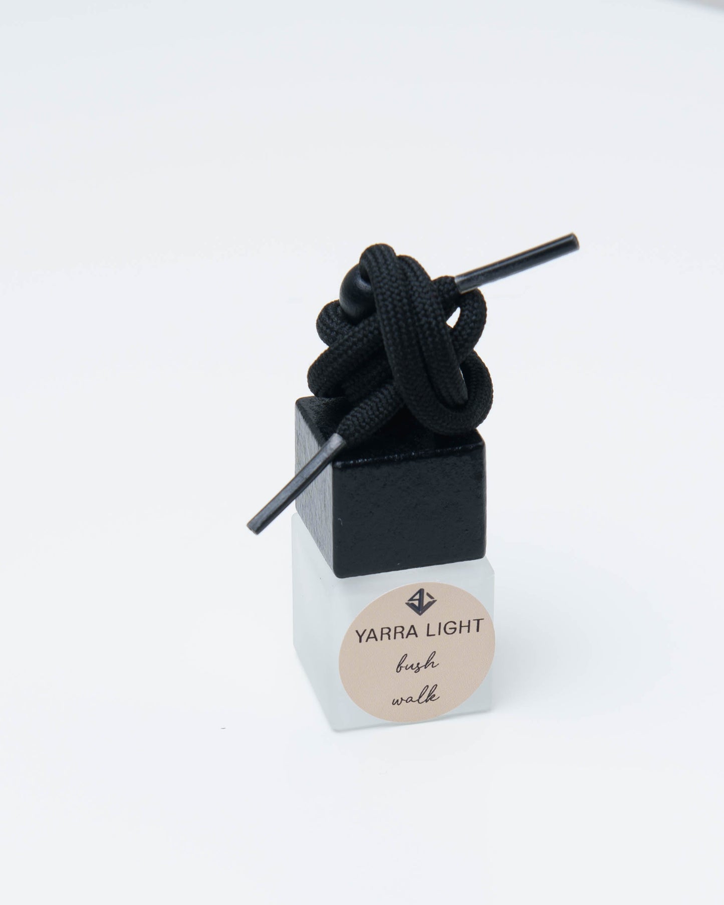 Bush Walk hanging car diffuser, long-lasting car air freshener in a glass bottle with notes of eucalyptus, berry and sandalwood.